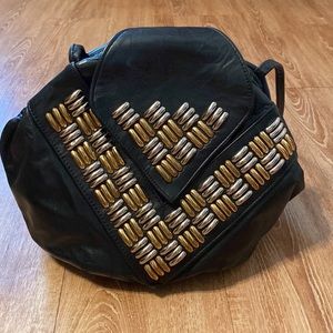 Vintage Samir leather handbag made in USA